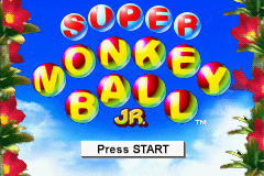 Super Monkey Ball Jr. screenshot 3 for GameBoy Advance